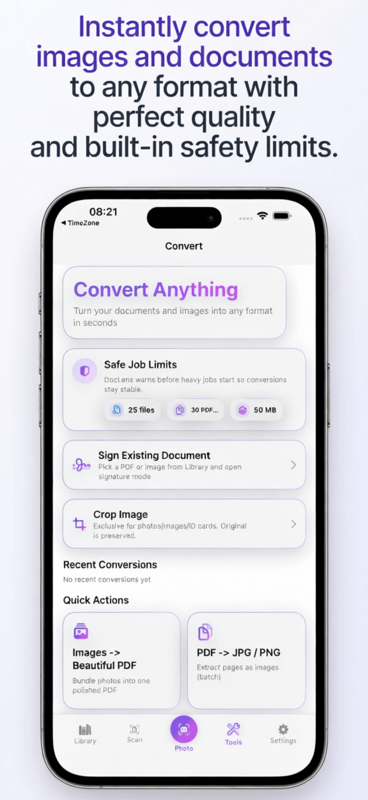 DocLens Pro Conversion Tools