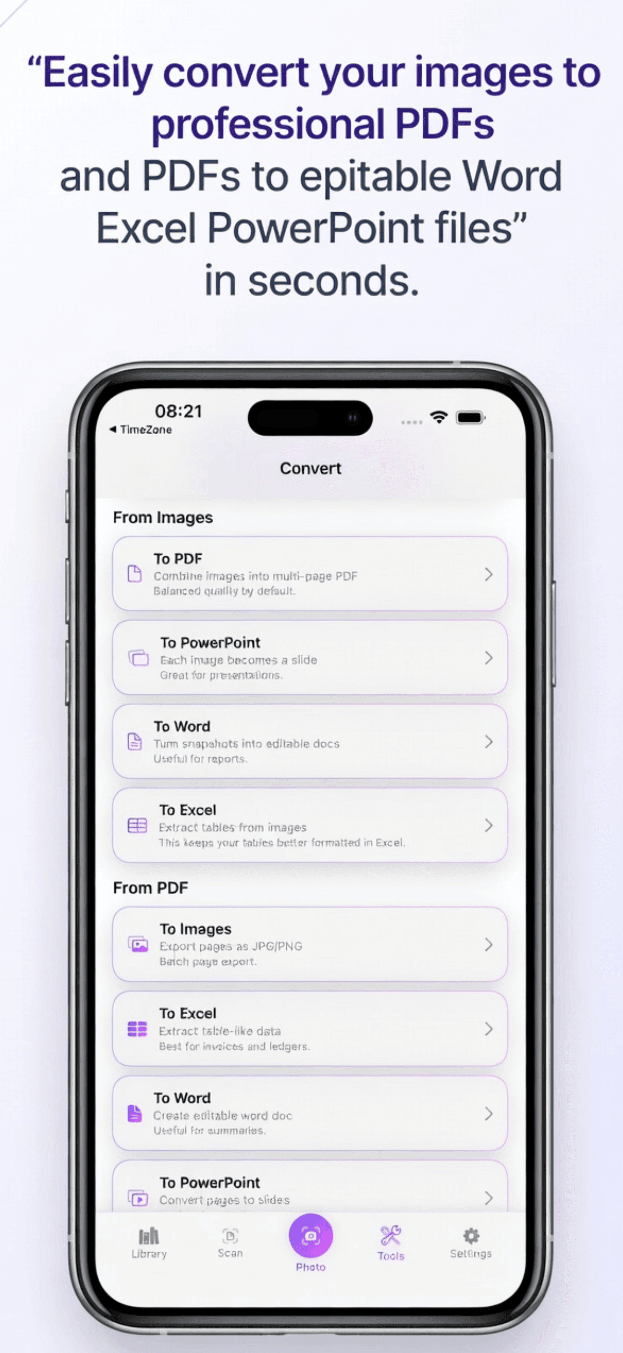 DocLens Pro Batch Conversion