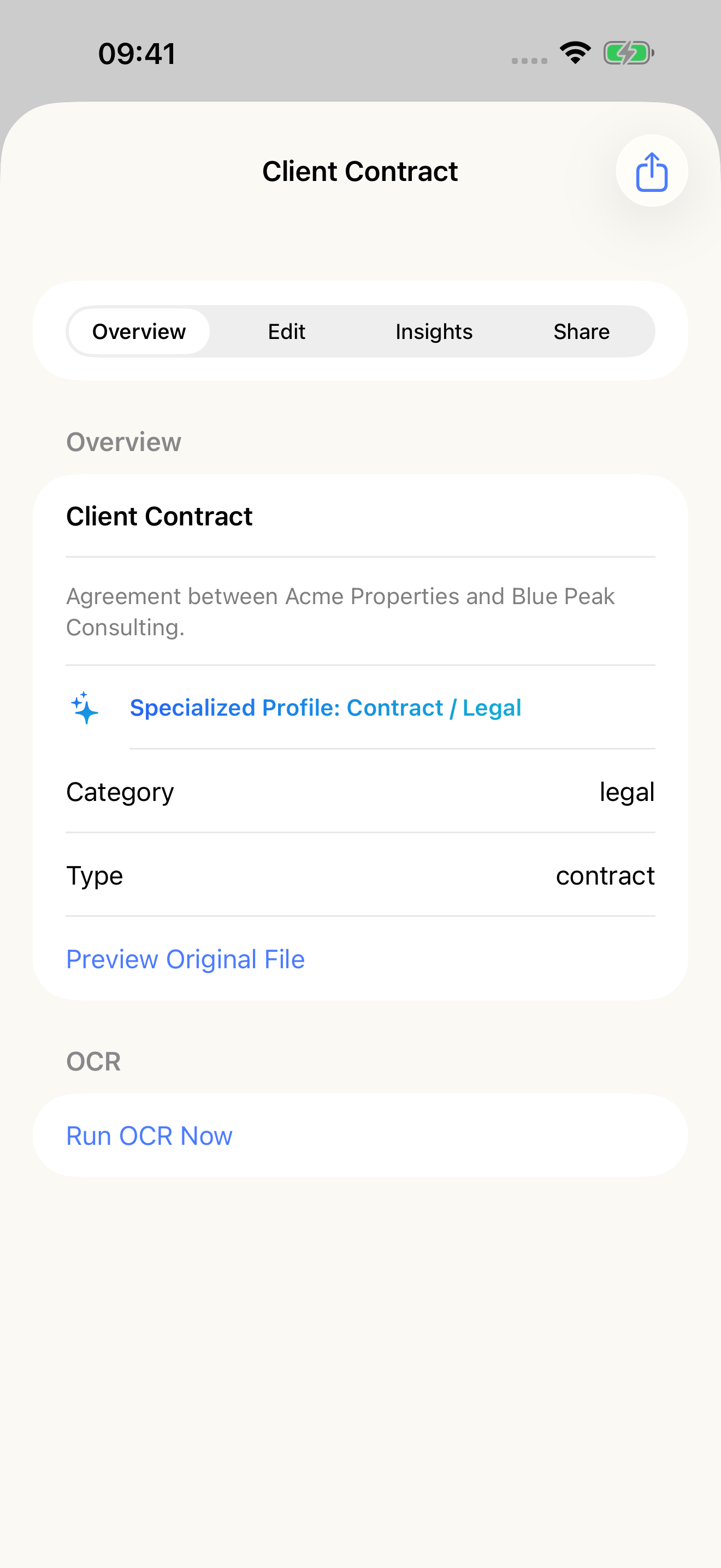DocLens Pro edit and protect tools on iPhone