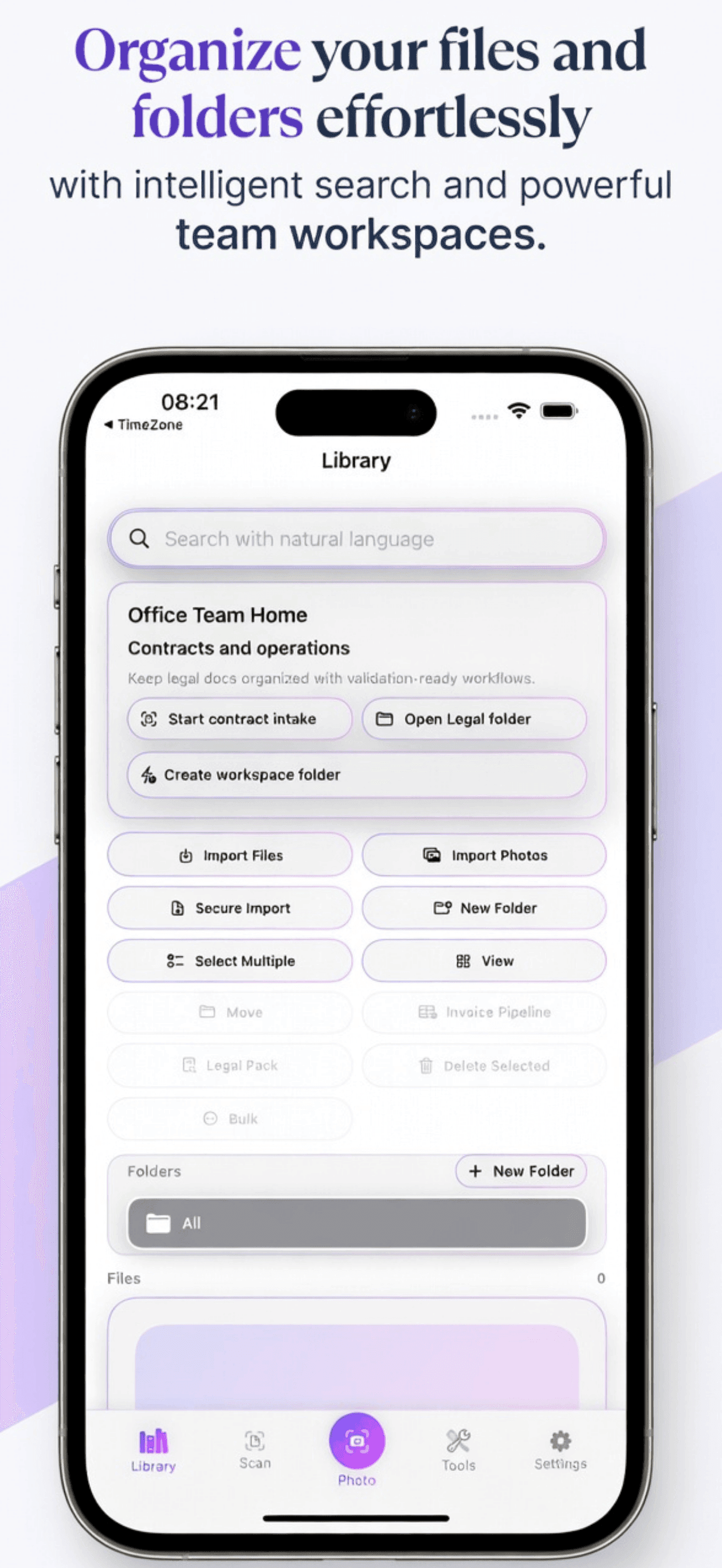 DocLens Pro Library View