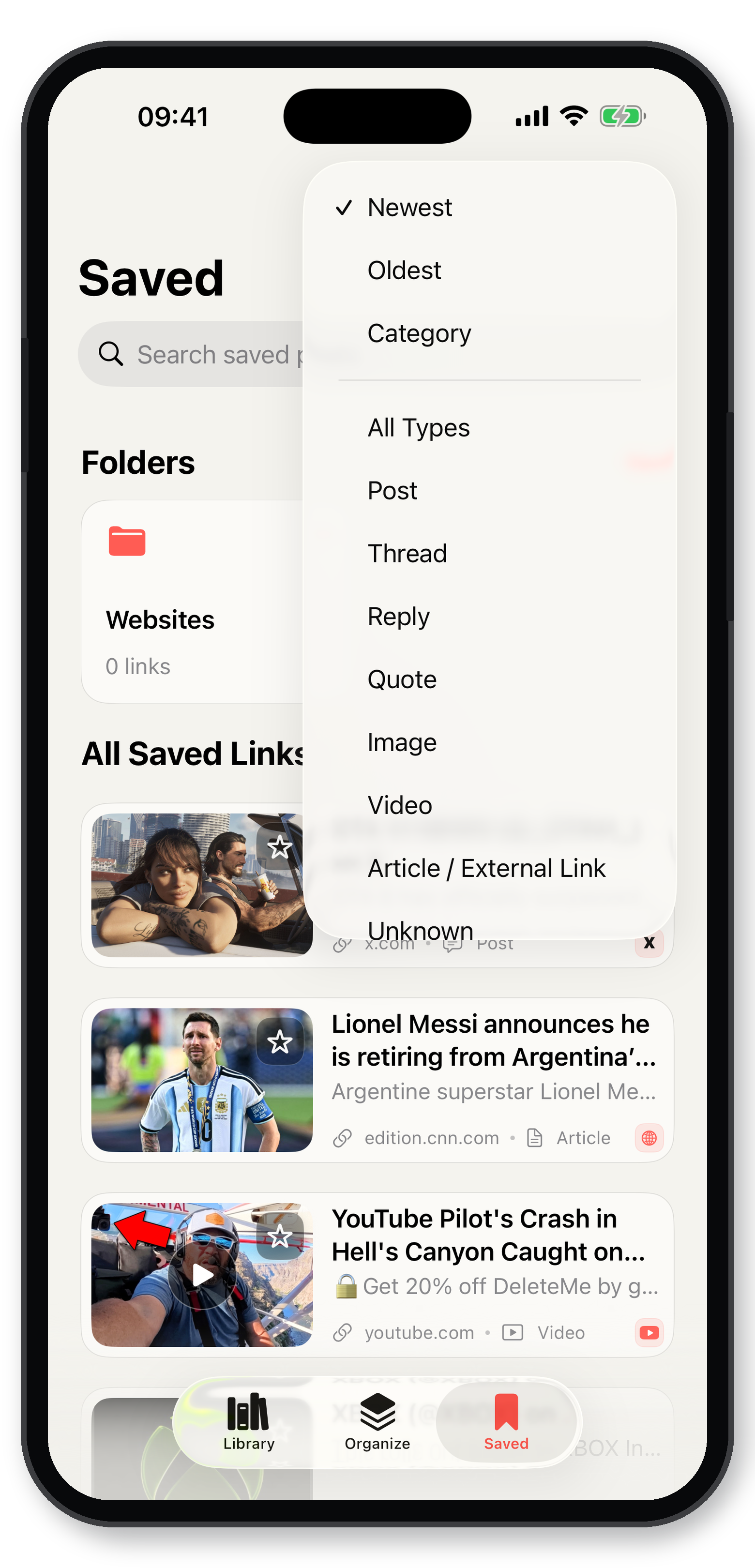 Savefold source library on iPhone