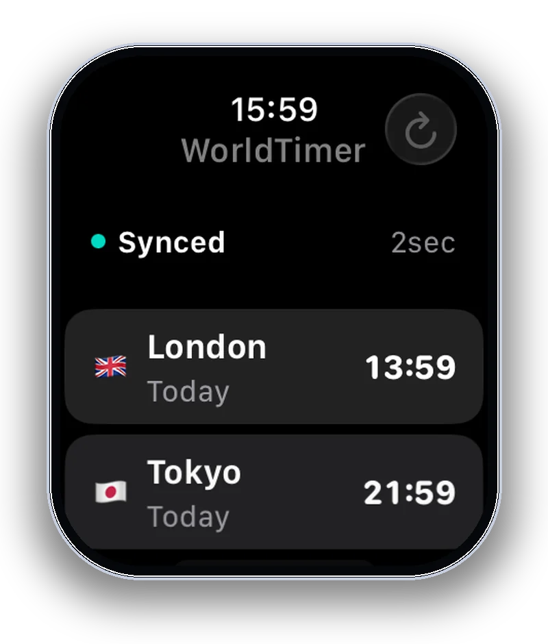 Global team on Apple Watch